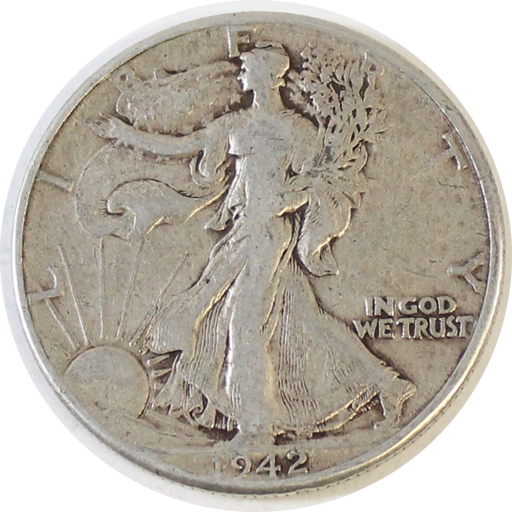 1942 USA Half Dollar F-VF (F15)