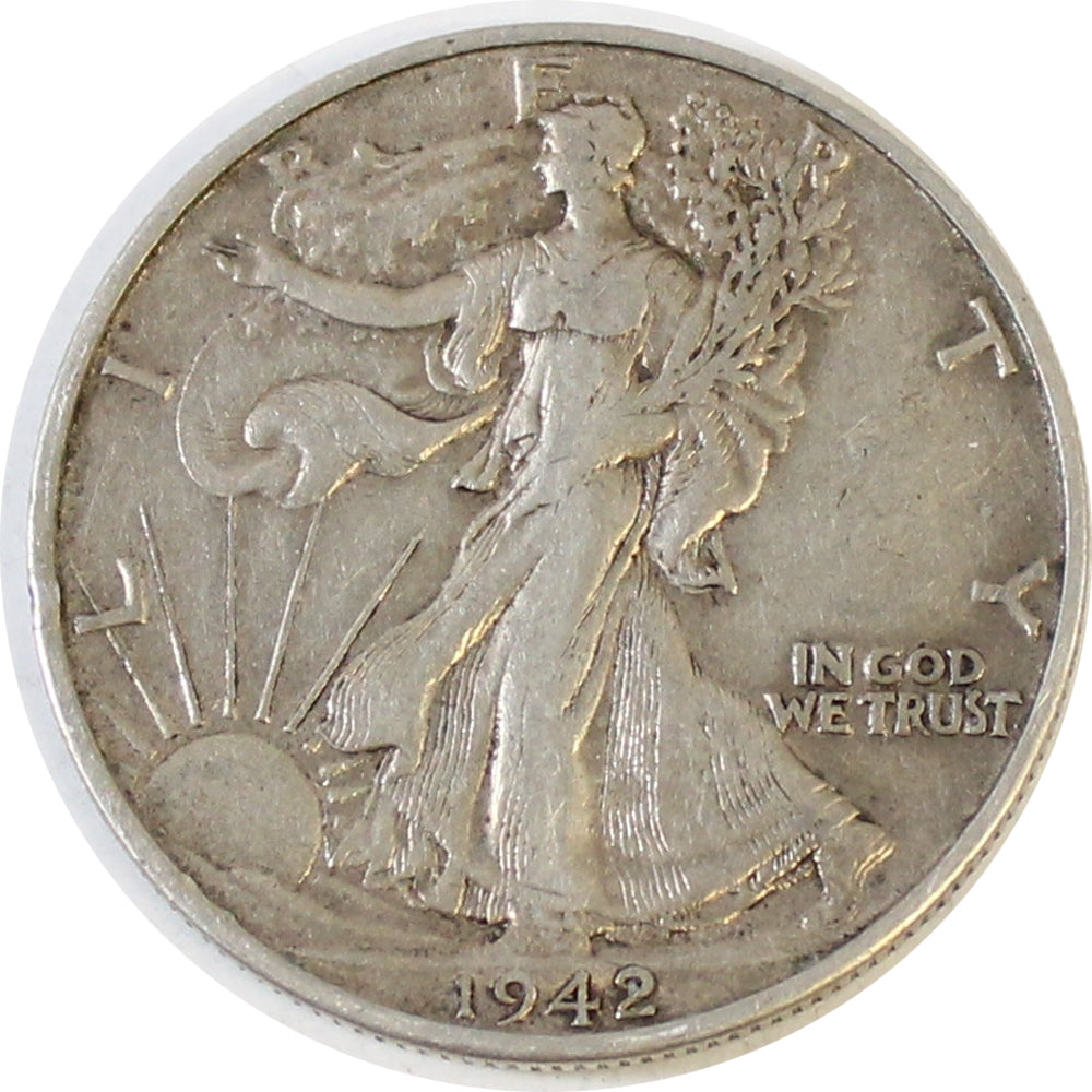 1942 S USA Half Dollar VF-EF (VF30)