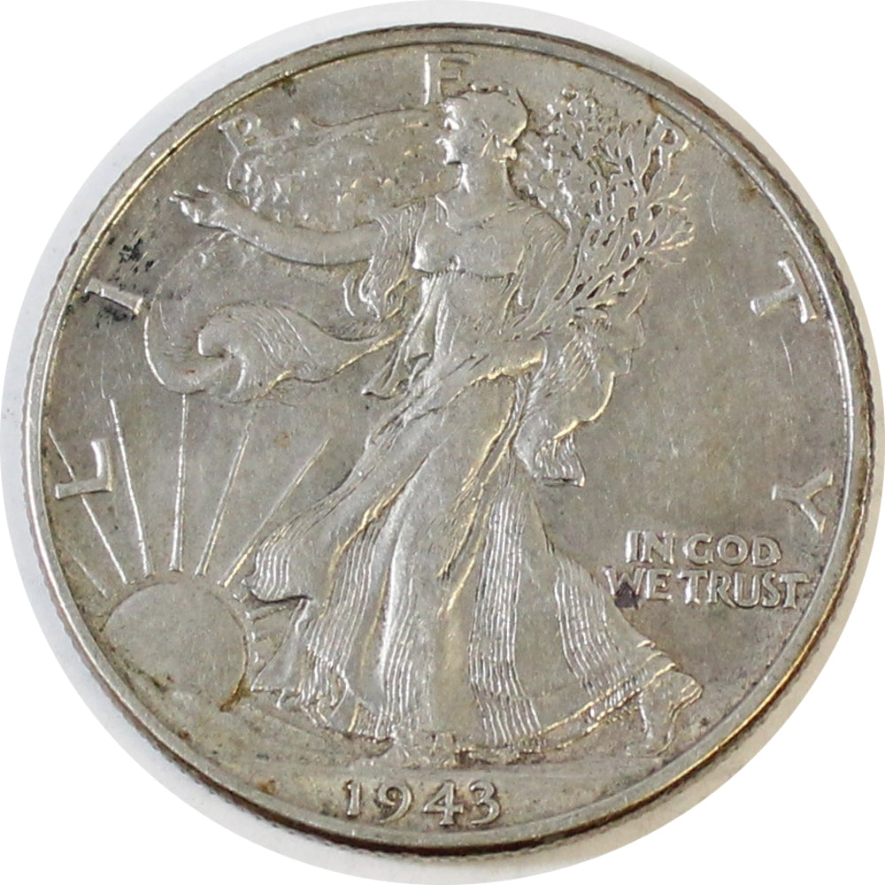 1943 USA Half Dollar EF-AU (EF45)