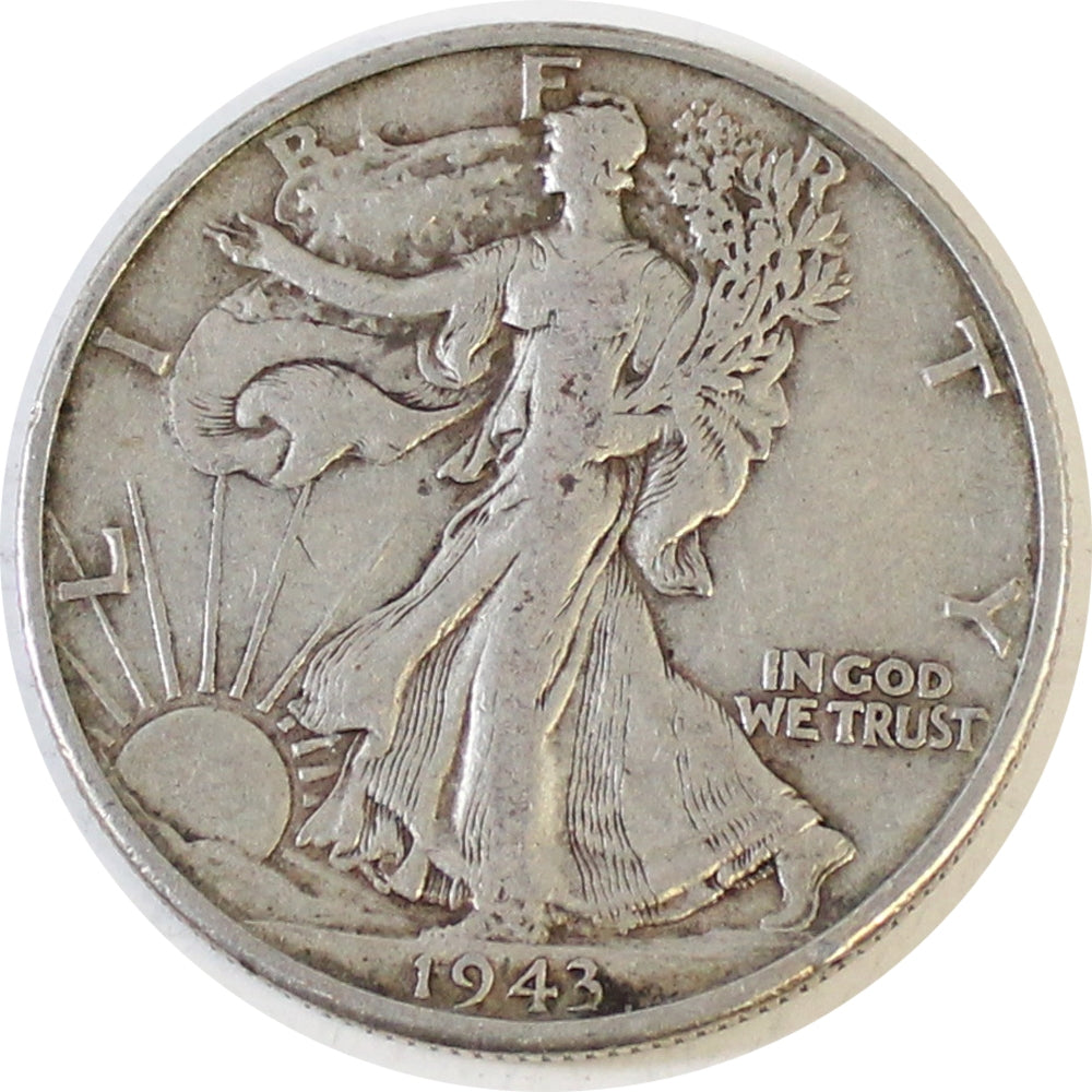 1943 D USA Half Dollar Very Fine (VF20)