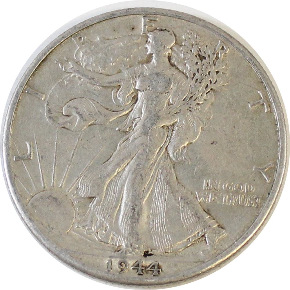 1944 D USA Half Dollar Extra Fine (EF40)