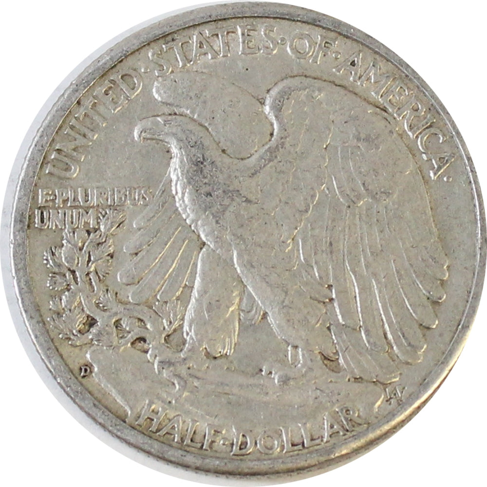 1944 D USA Half Dollar Extra Fine (EF40)
