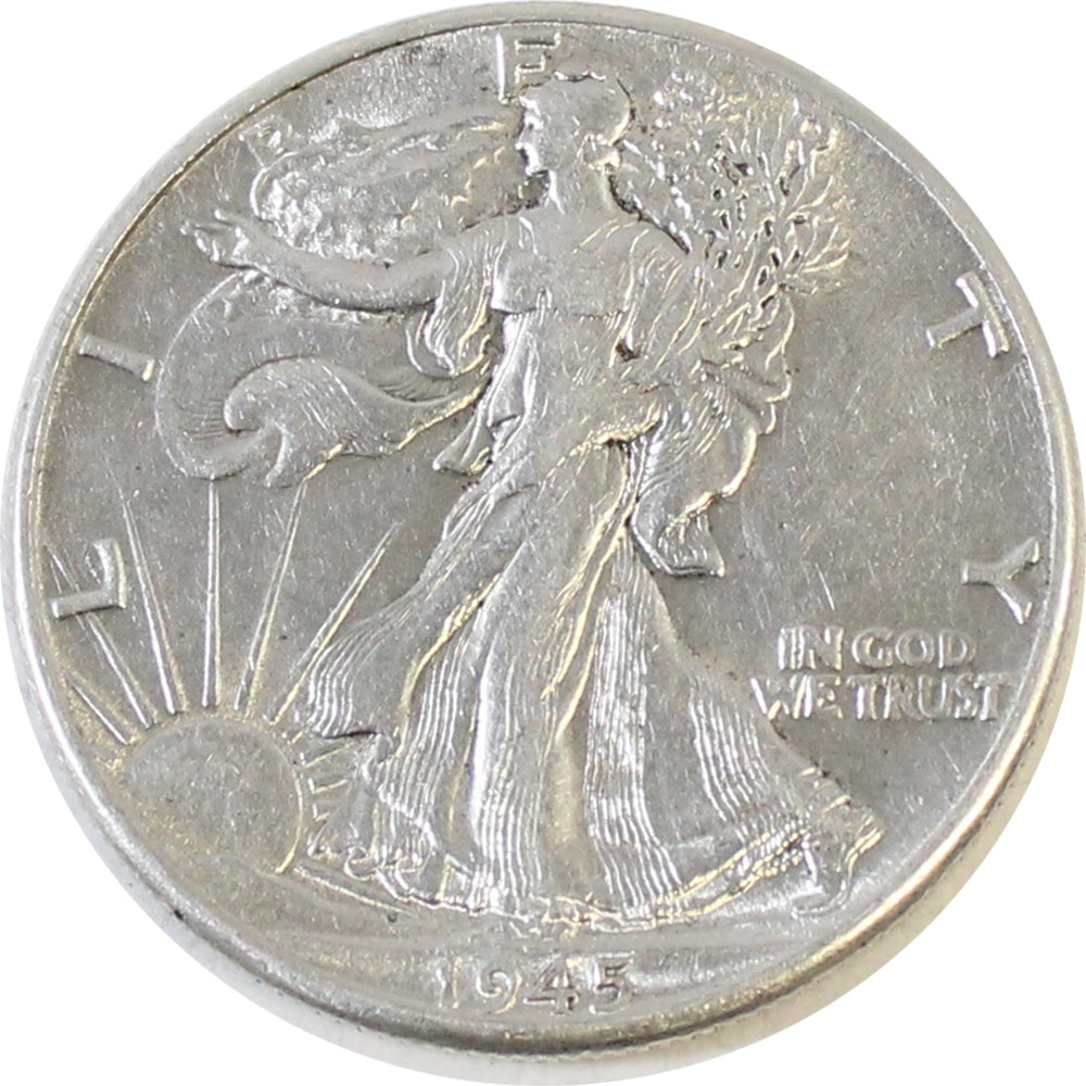 1945 USA Half Dollar Almost Uncirculated (AU50)