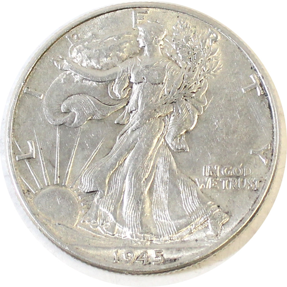 1945 USA Half Dollar EF-AU (EF45)