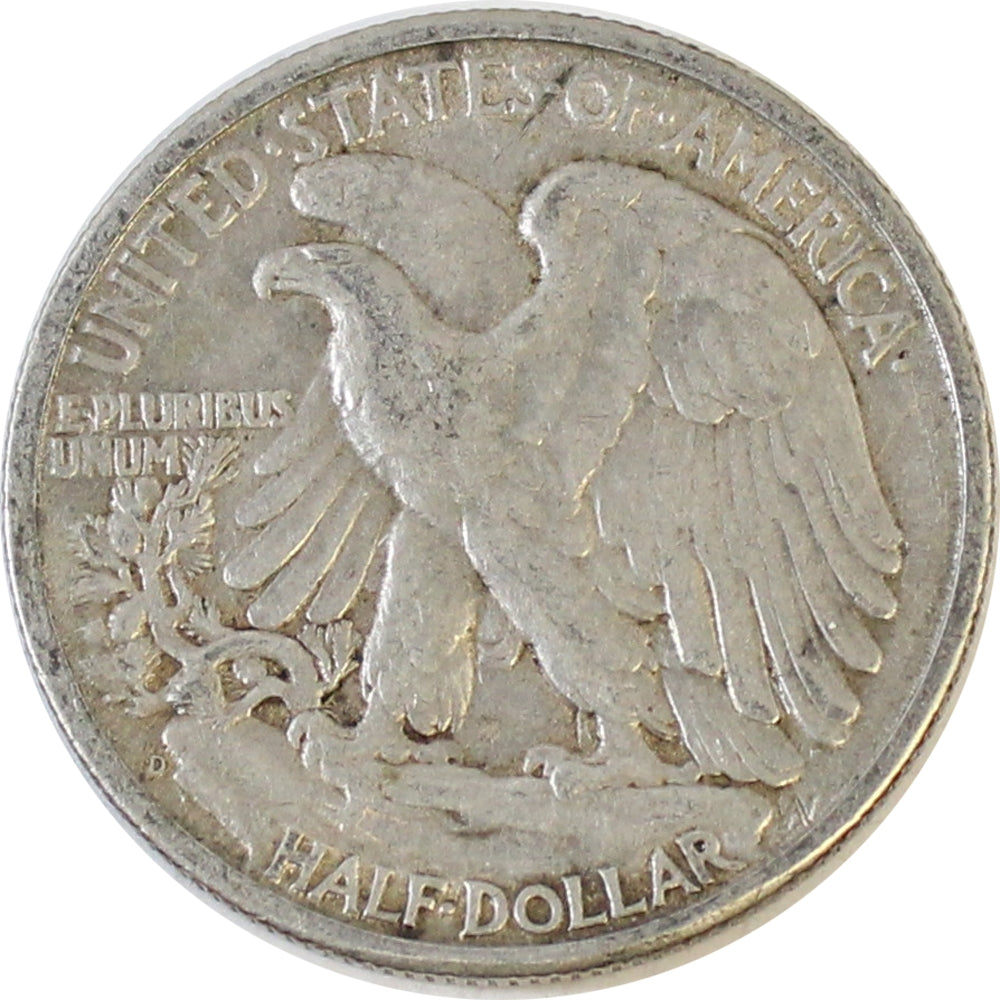 1945 D USA Half Dollar Extra Fine (EF40)