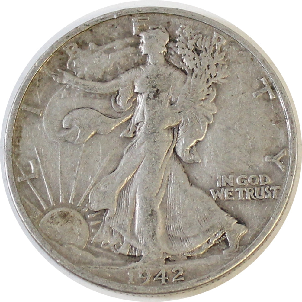 1942 S USA Half Dollar F-VF (F15)