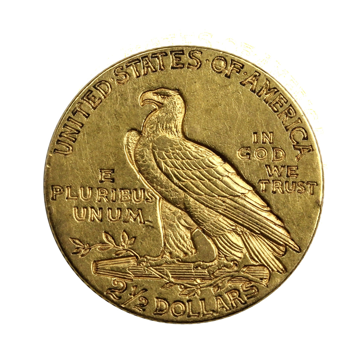 1910 USA $2.50 Gold Quarter Eagle Extra Fine (EF40)