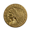 1915 USA $2.50 Gold Quarter Eagle Extra Fine (EF40)