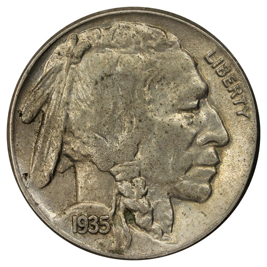 1935 S USA Nickel EF-AU (EF45)