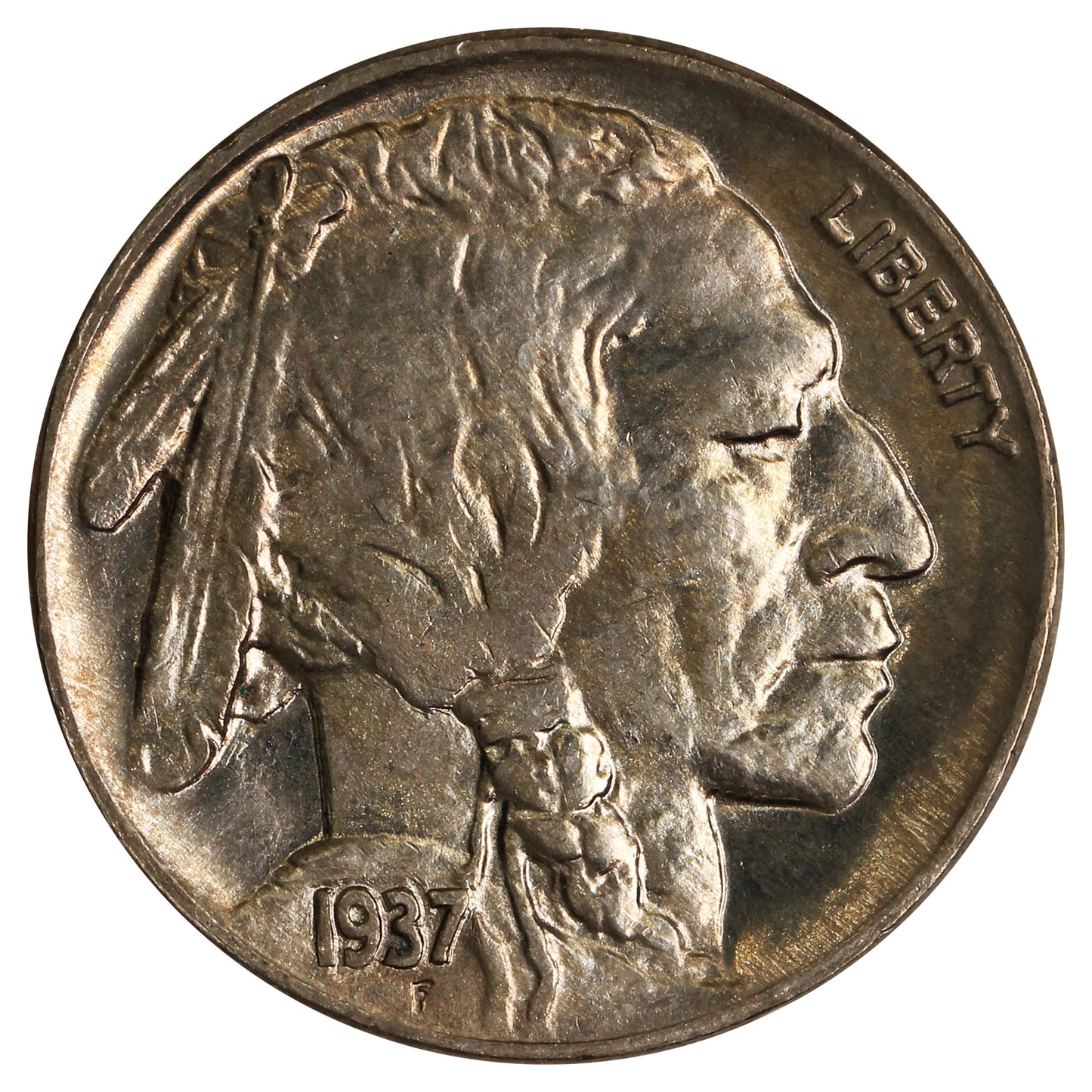 1937 D USA Nickel UNC+ (MS62)
