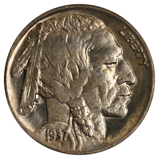1937 D USA Nickel UNC+ (MS62)