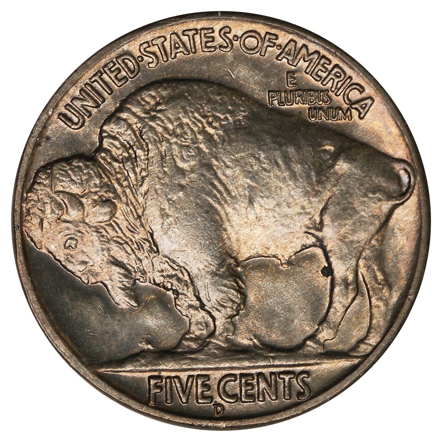 1937 D USA Nickel UNC+ (MS62)