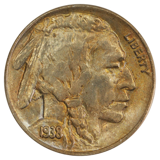1938 D USA Nickel Brilliant Uncirculated (MS63)