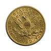 1902 S USA $5 Gold Half Eagle AU-UNC (AU55)