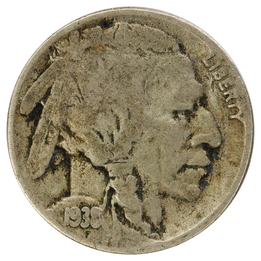 1938 D USA Nickel Very Good (VG8)
