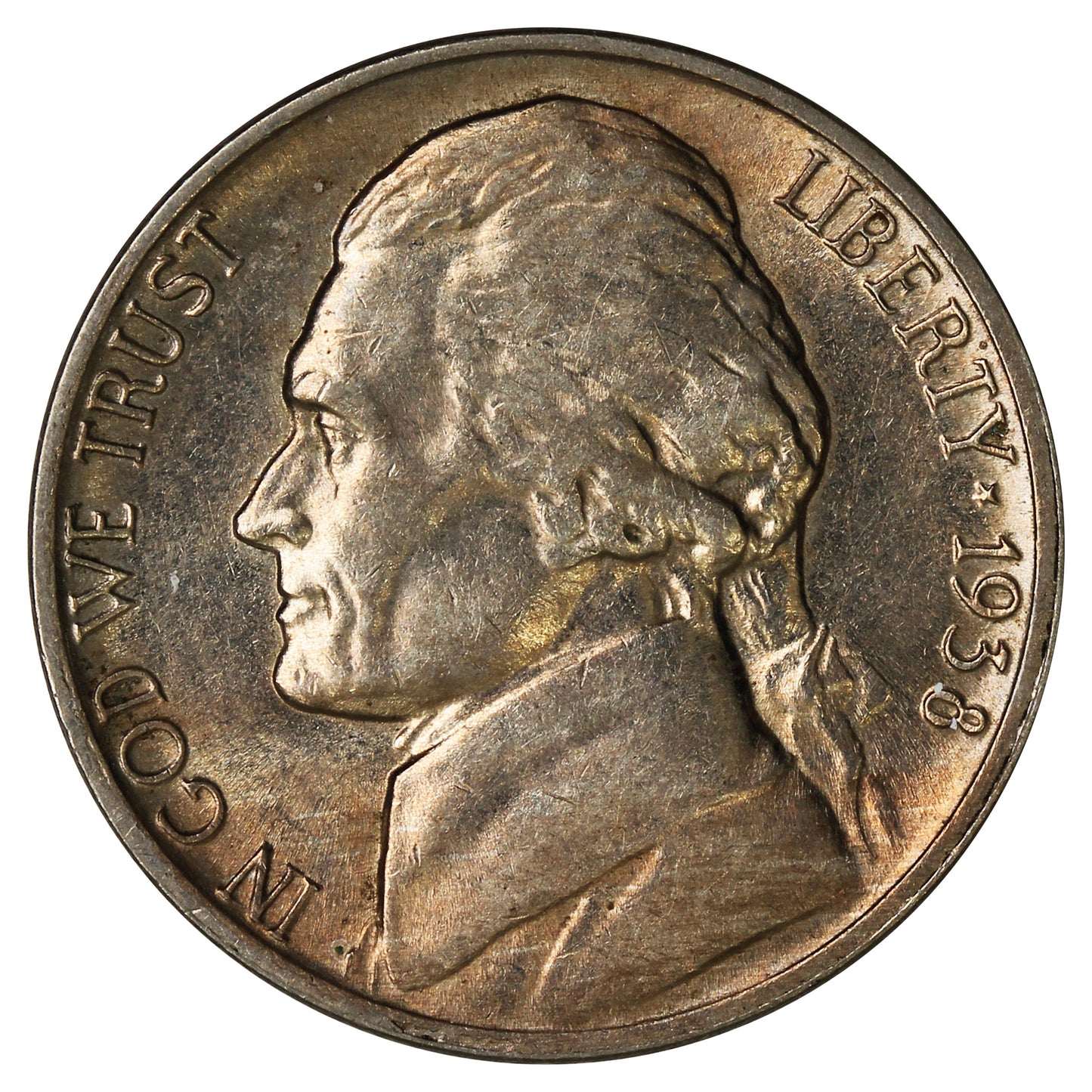 1938 USA Nickel AU-UNC (AU55)