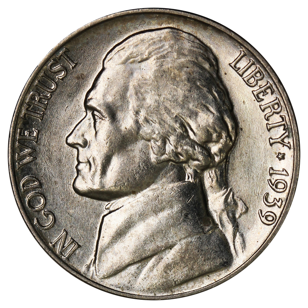 1939 USA Nickel UNC+ (MS62)