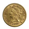 1892 USA $10 Gold Eagle AU-UNC (AU55)