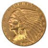 1929 USA $2.50 Gold Quarter Eagle Almost Uncirculated (AU50)