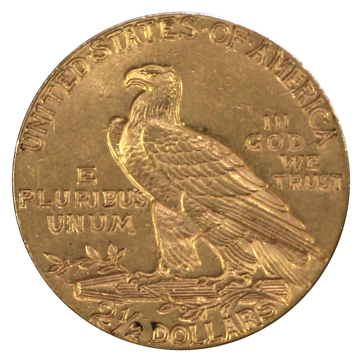 1929 USA $2.50 Gold Quarter Eagle Almost Uncirculated (AU50)