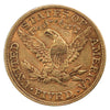 1901 USA $5 Gold Half Eagle VF-EF (VF30)