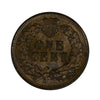 1904 USA Cent Brilliant Uncirculated (MS63) Lustrous Brown $