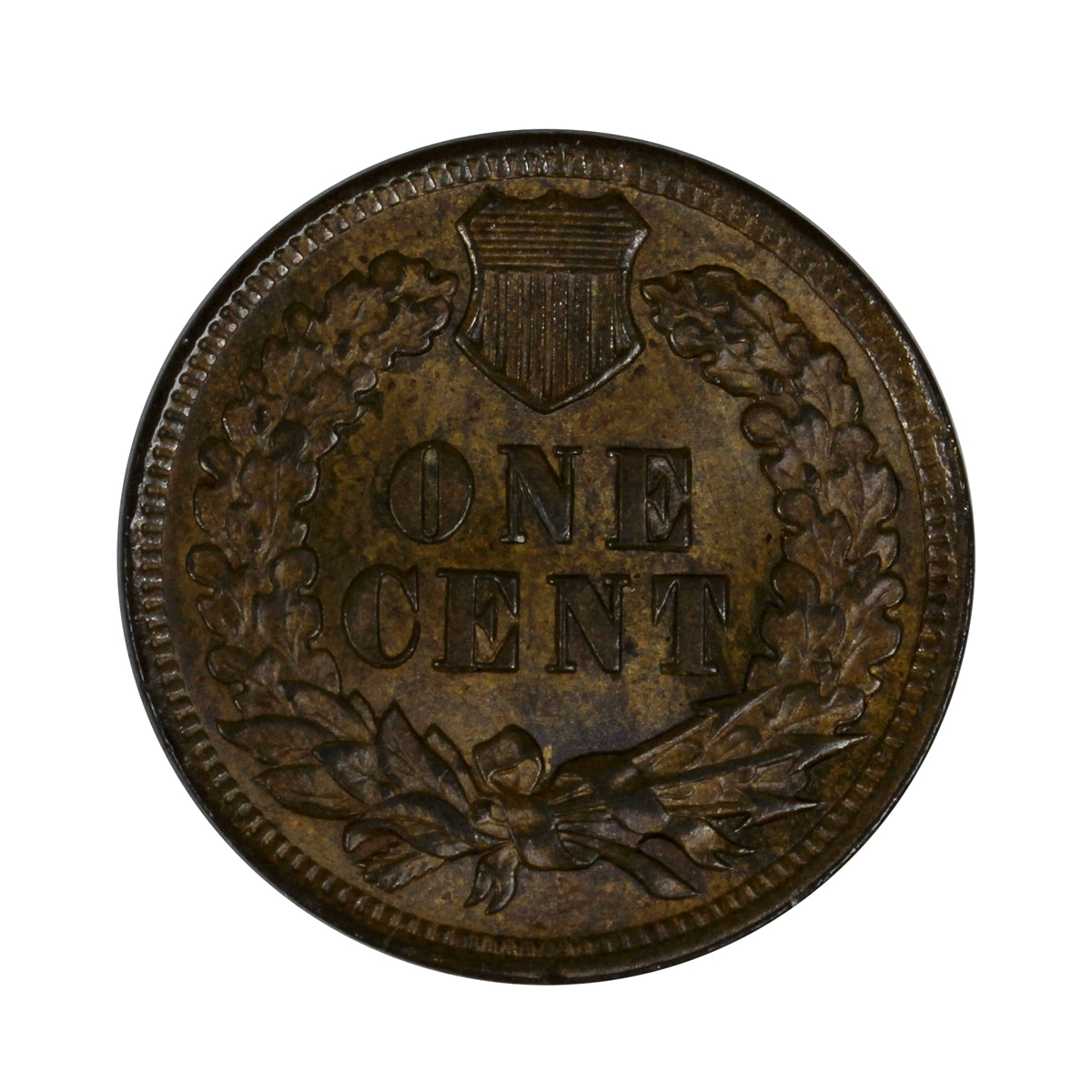1904 USA Cent Brilliant Uncirculated (MS63) Lustrous Brown $