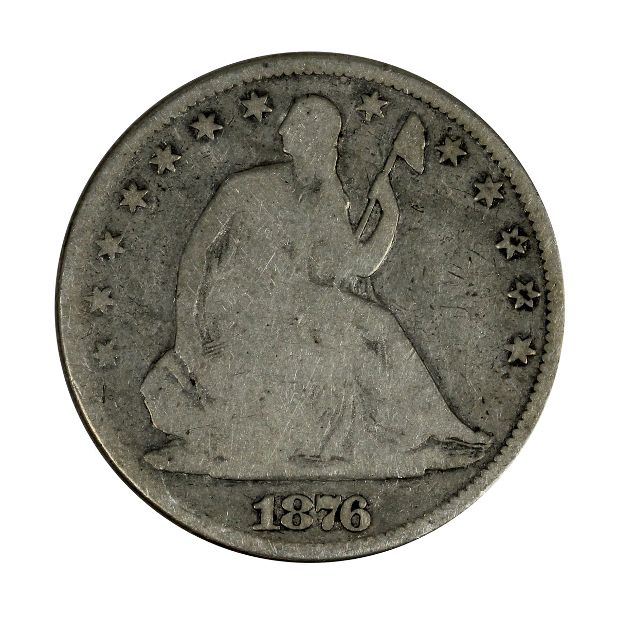 1876 USA Half Dollar G-VG (G6) $