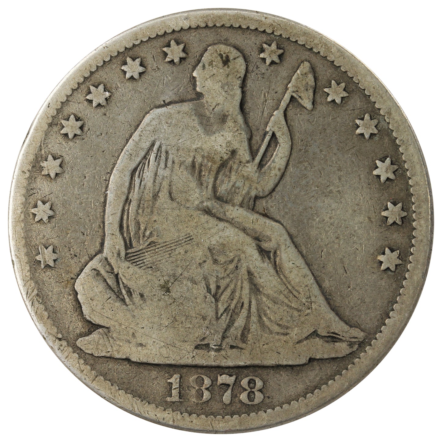 1878 USA Half Dollar G-VG (G6) $