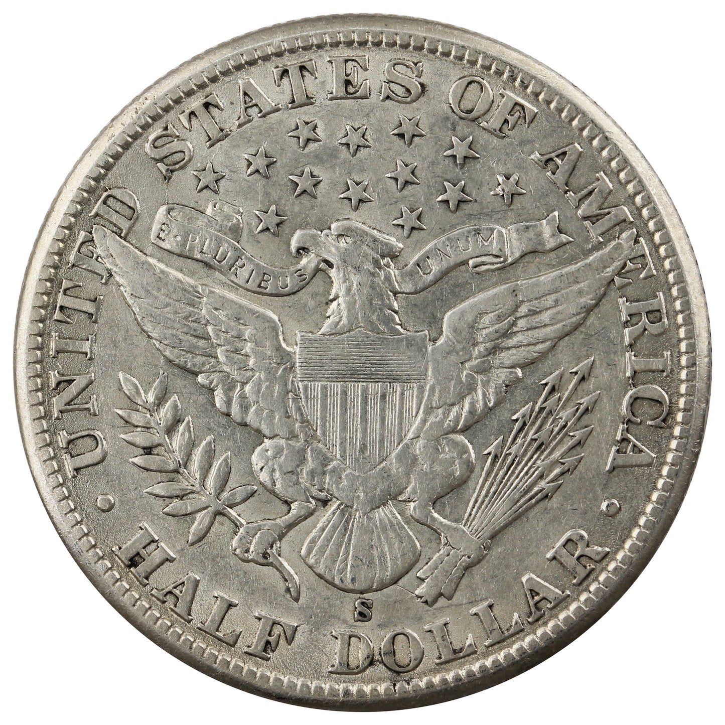 1900 S USA Half Dollar Extra Fine (EF40) $