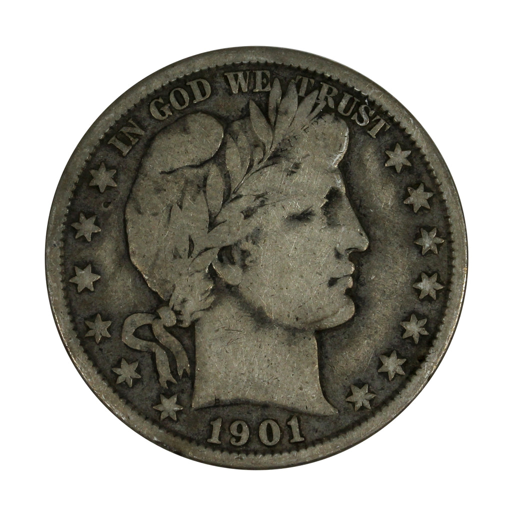 1901 USA Half Dollar VG-F (VG10) $