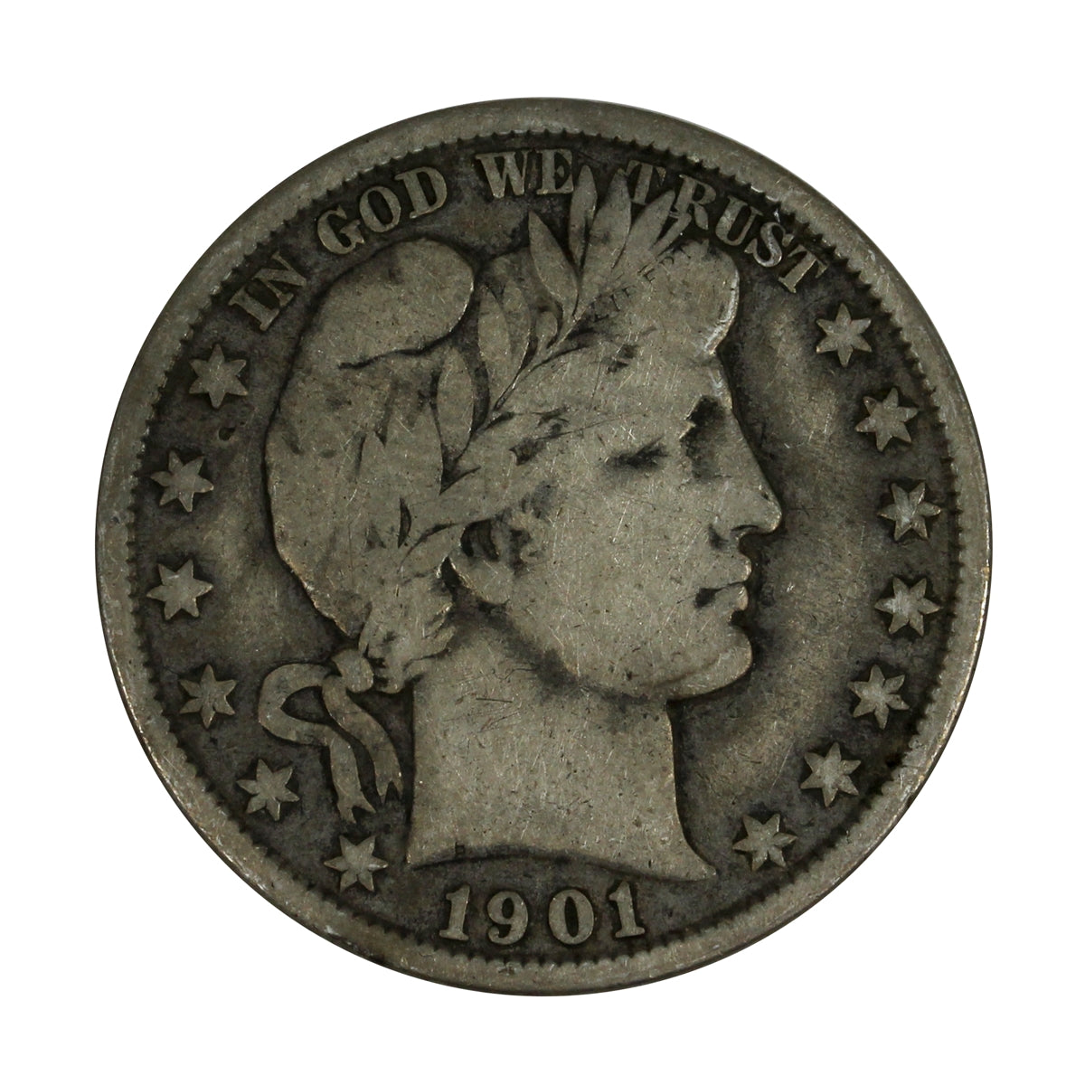 1901 USA Half Dollar VG-F (VG10) $