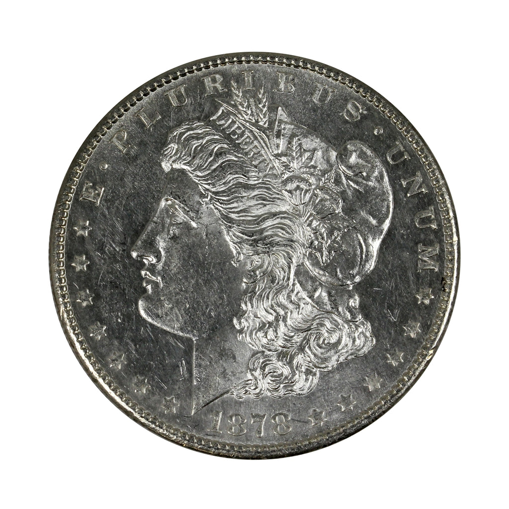 1878 S USA Dollar AU-UNC (AU55) Deep Mirror Proof Like $