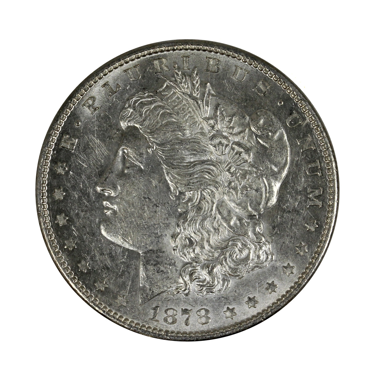 1878 S USA Dollar Almost Uncirculated (AU50) $