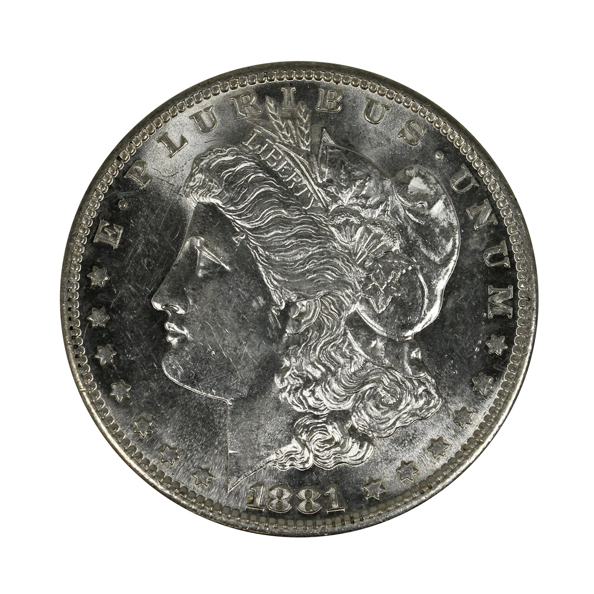 1881 S USA Dollar Uncirculated (MS60) $