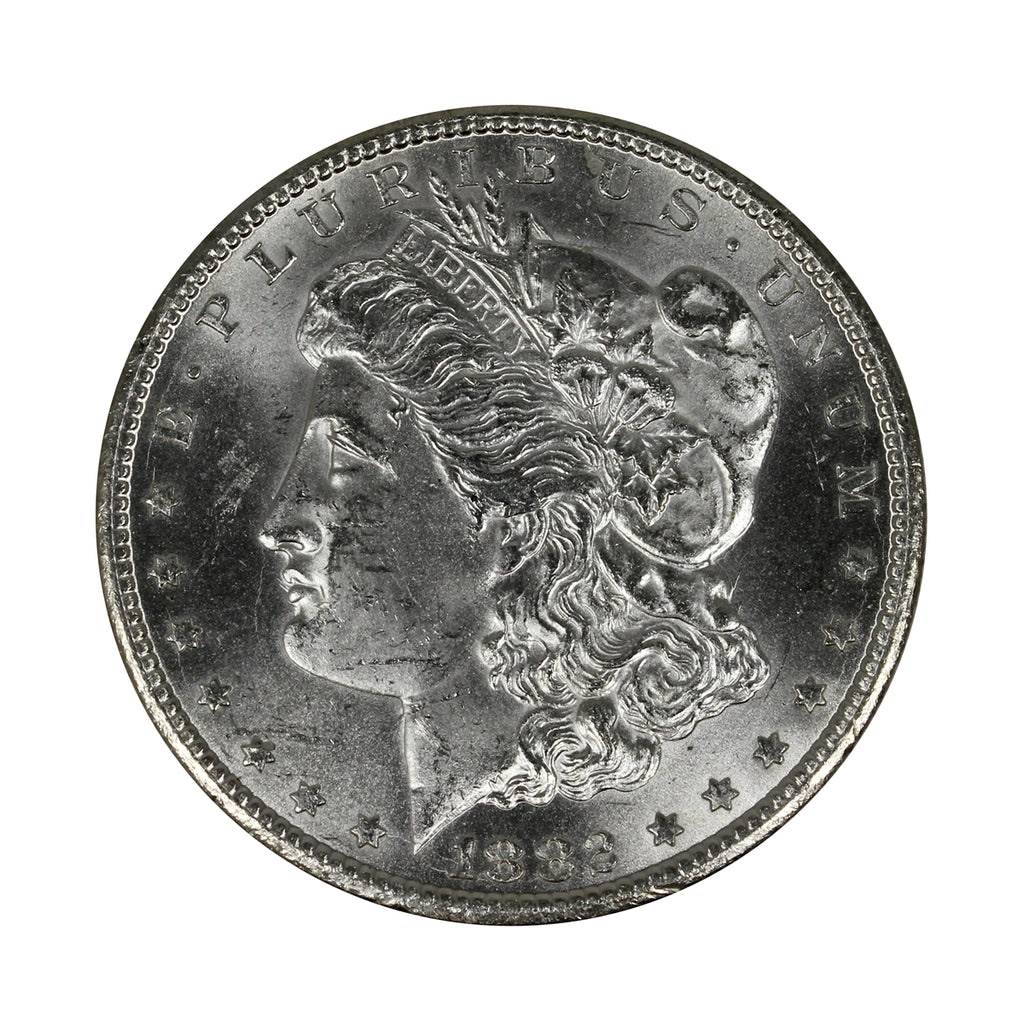 1882 CC USA Dollar Brilliant Uncirculated (MS63) $
