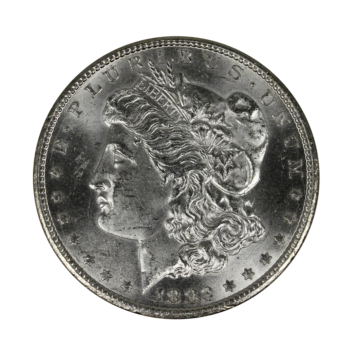 1882 CC USA Dollar Brilliant Uncirculated (MS63) $