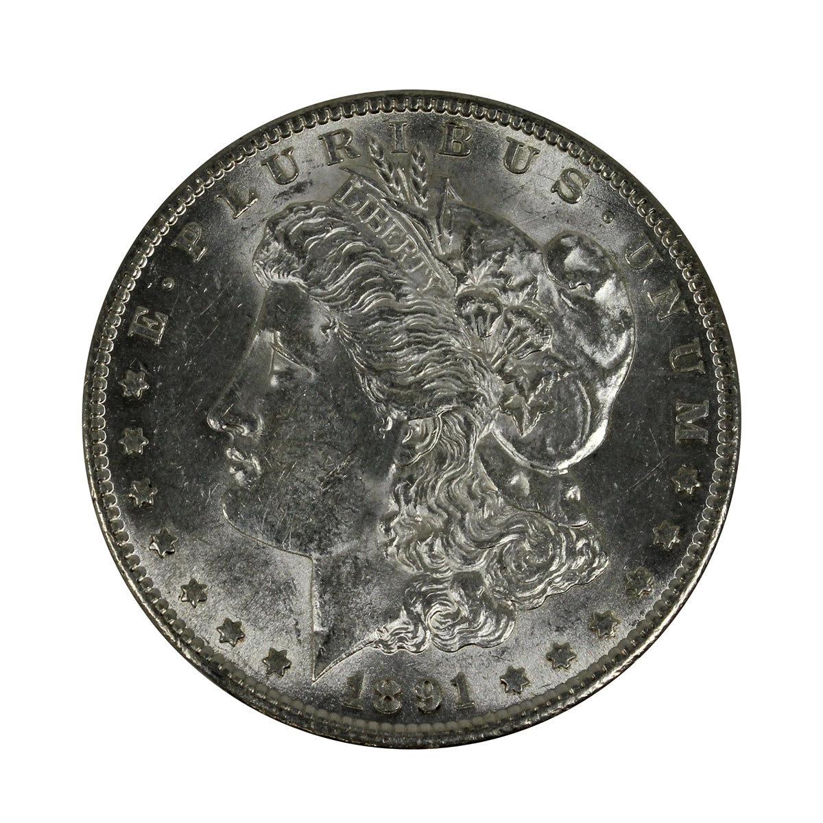1891 S USA Dollar UNC+ (MS62) $