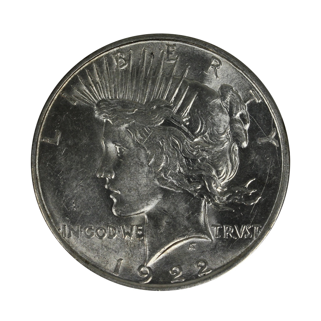 1922 D USA Dollar Uncirculated (MS60) $