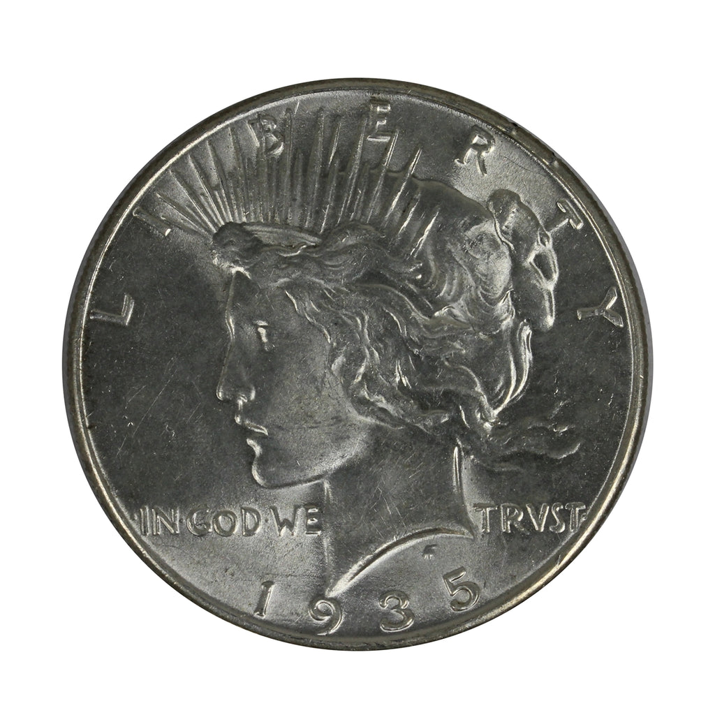 1935 USA Dollar Brilliant Uncirculated (MS63) $