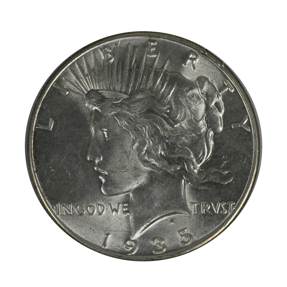 1935 USA Dollar Brilliant Uncirculated (MS63) $