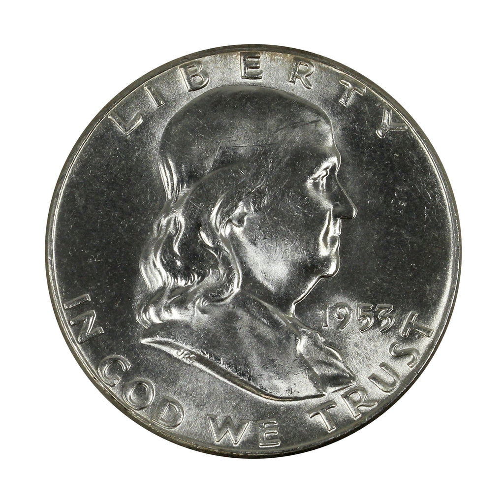 1953 USA Half Dollar Choice Brilliant Uncirculated (MS64) $
