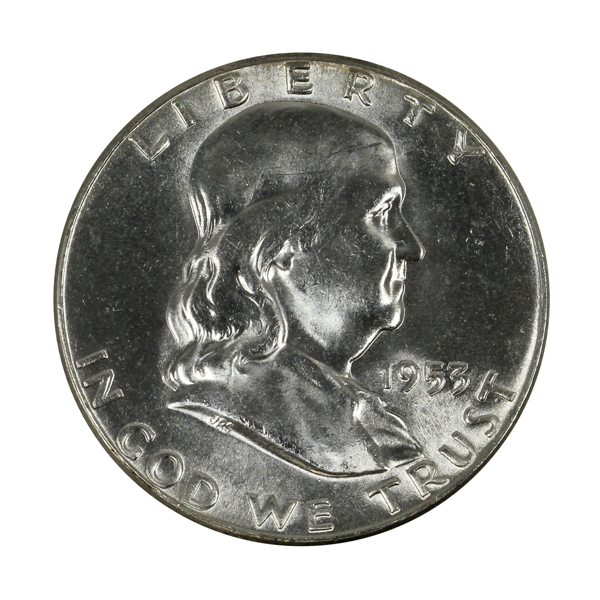 1953 USA Half Dollar Choice Brilliant Uncirculated (MS64) $