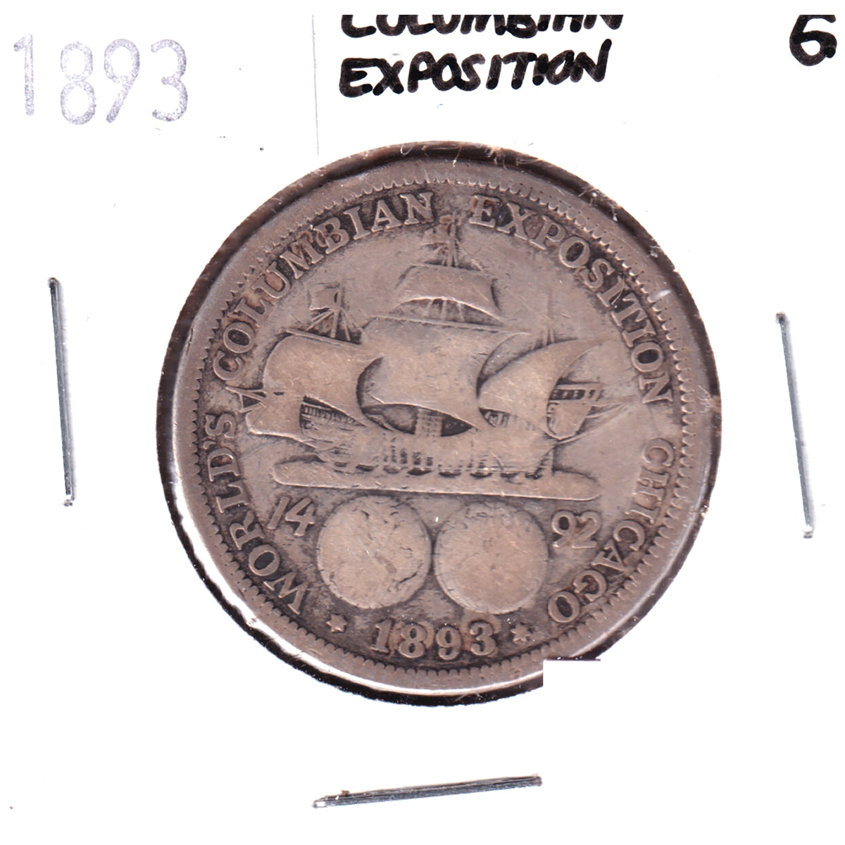 1893 Columbian Exposition USA Half Dollar Good (G4)