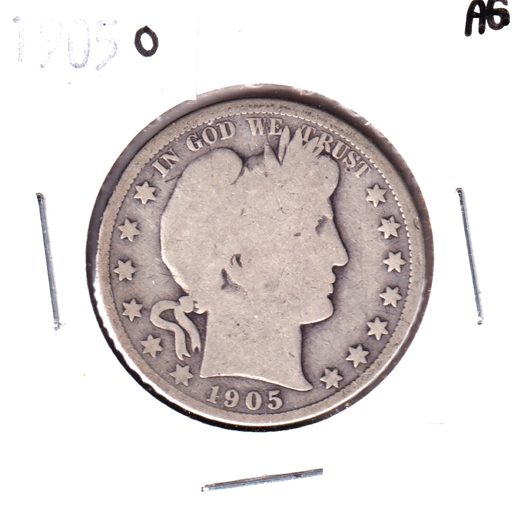 1905 O USA Half Dollar About Good (AG3)