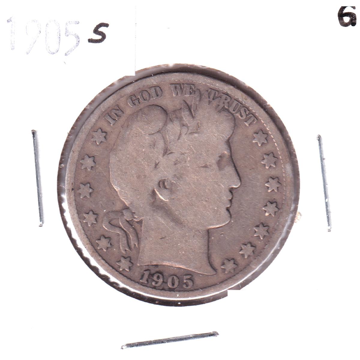 1905 S USA Half Dollar Good (G4)