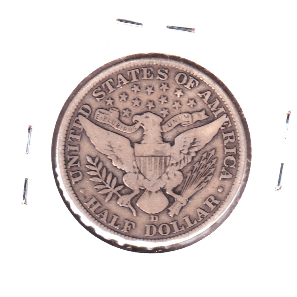 1907 D USA Half Dollar G-VG (G6)