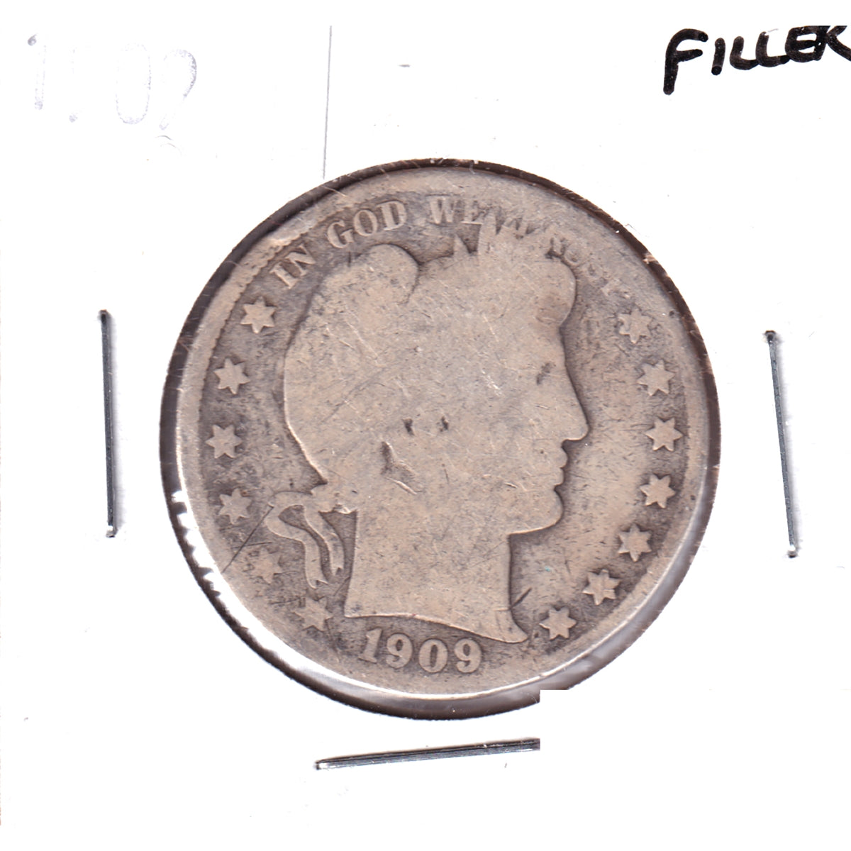 1909 USA Half Dollar Filler – Colonial Acres Coins