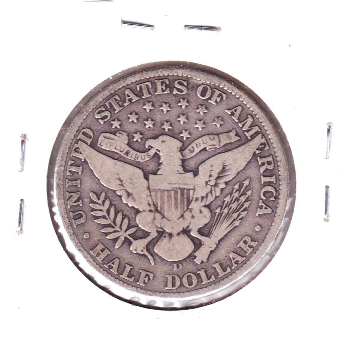 1912 D USA Half Dollar Very Good (VG8)