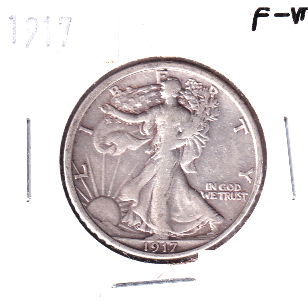 1917 USA Half Dollar F-VF (F15)